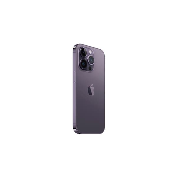 BEGAGNAD iPhone 14 Pro 128GB Deep Purple med 1 års garanti Svart Klass B