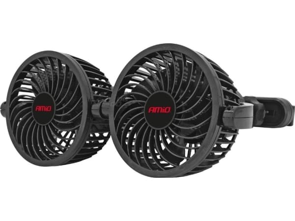 AMiO auton niskatuen tuuletin 12v amio-03008 amio-03008