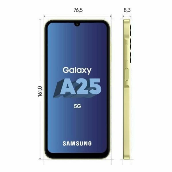 BRUGT Smartphone Samsung 6,5" Exynos 1280 128 GB Gul (Refurbished A)