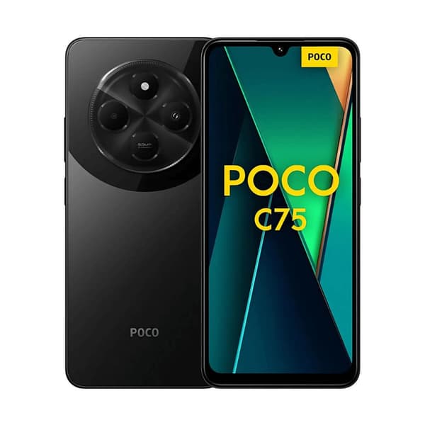 Smartphone Xiaomi POCO C75 6,88" Octa Core 6 GB RAM 128 GB Svart