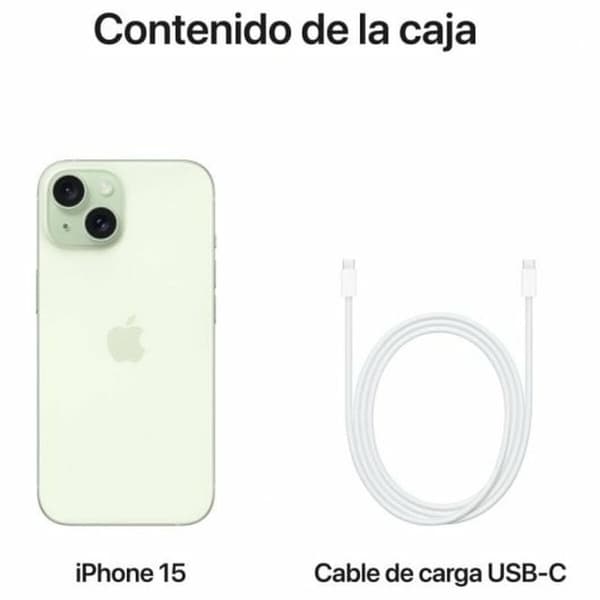 Smartphone Apple iPhone 15 6,1" 128 GB Grøn