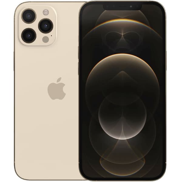 iPhone 12 Pro Max Gold 512 GB Klass B 100% batteri (refurbished) Guld