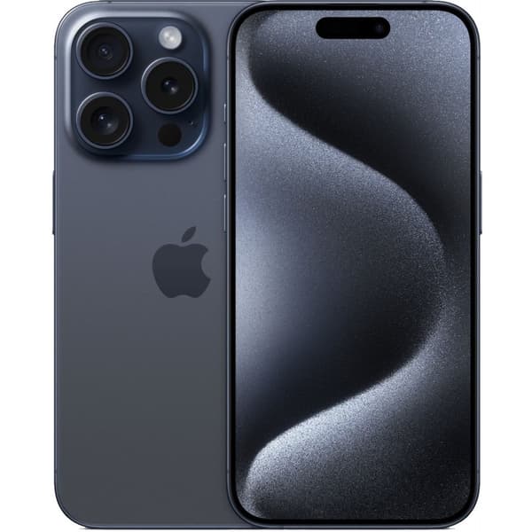 BEGAGNAD iPhone 15 Pro 128GB Svart Titan med 1 års garanti Klass A