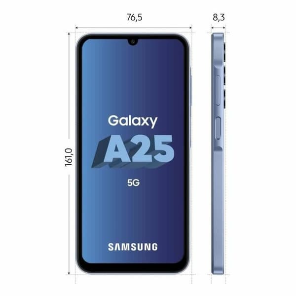 Smartphone Samsung SM-A256BZBDEUB Exynos 1280 Blå