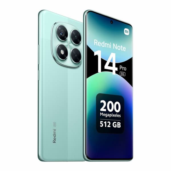 Smartphone Xiaomi Redmi Note 14 PRO 5G 6,67" Mediatek Dimensity 7300 12 GB RAM 512 GB Grøn