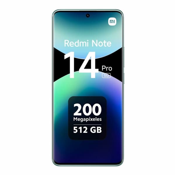Smartphone Xiaomi Redmi Note 14 PRO 5G 6,67" Mediatek Dimensity 7300 12 GB RAM 512 GB Grøn