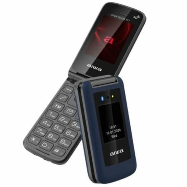 Mobiltelefon til ældre mennesker Aiwa FP-30-4G/BL