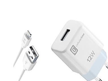 CL oplader 220-240V - iPhone Ligthtning 10W 2i1, m/adapter & data/ladekabel