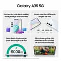 Miniatyrbillede 4 af 6: Smartphone Samsung 6 GB RAM 128 GB Blå
