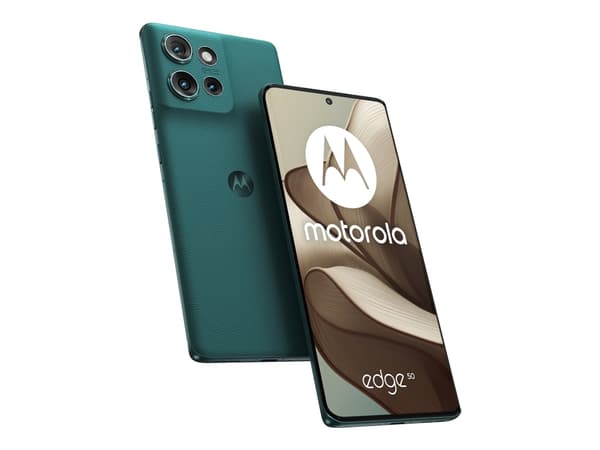 Motorola Edge 50 - 5G smarttelefon - dobbelt-SIM - RAM 12 GB / Internminne 512 GB - pOLED display - 6.67" - 2712 x 1220 piksler (120 Hz) - 3x bakkame
