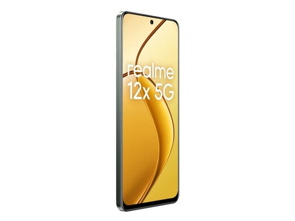 realme 12 12x 5G, 16.9 cm (6.67"), 6 GB, 128 GB, 50 MP, Android 14, Black