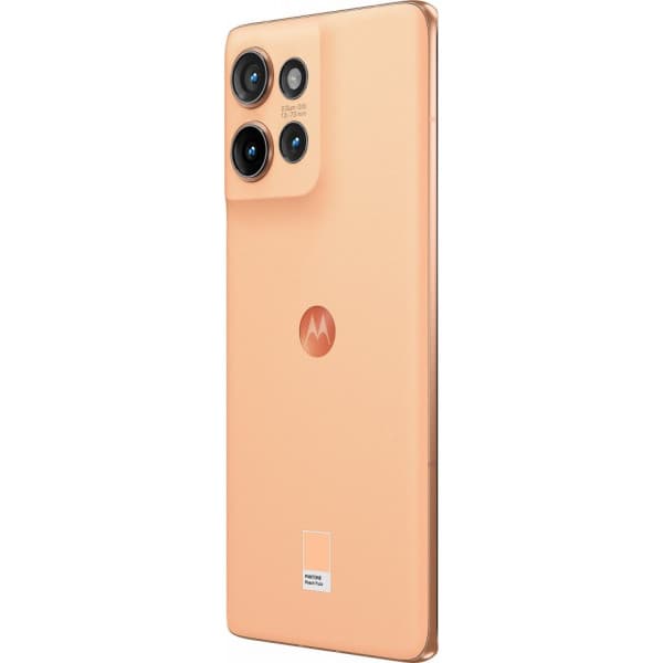 Motorola Edge 50 5G-telefon, 512/12 GB, Peach Fuzz