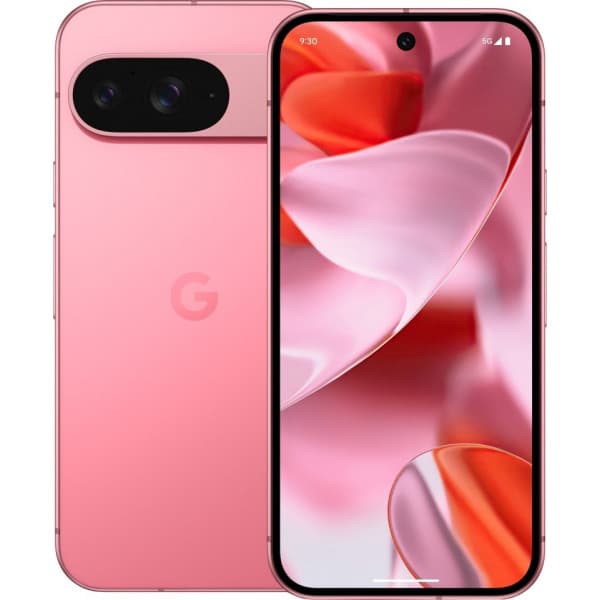 Google Pixel 9 5G-telefon, 256/12 GB, Pion Rosa