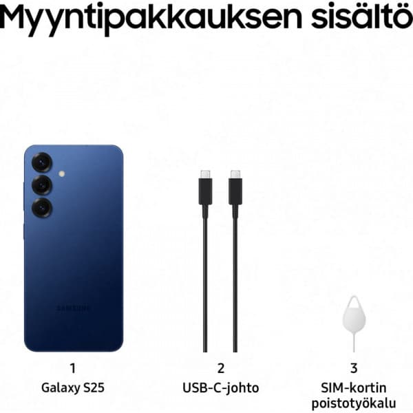 Samsung Galaxy S25 5G telefon, 256/12 GB, Navy