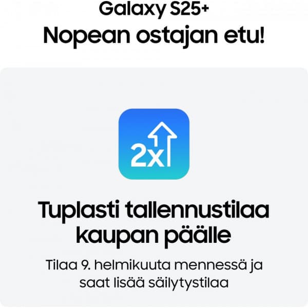 Samsung Galaxy S25+ 5G telefon, 256/12 GB, Marineblå