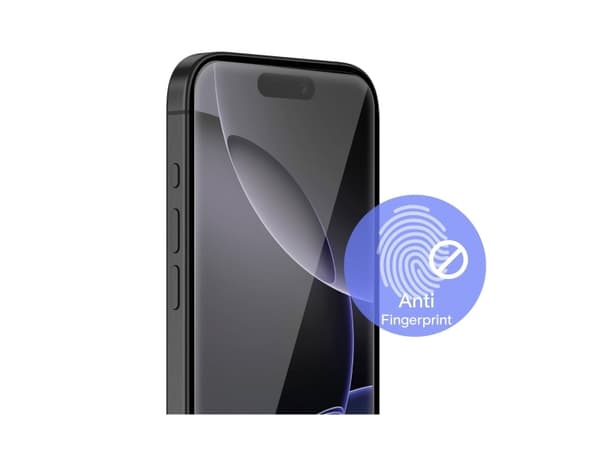 Renkforce RF-6615896, Apple, iPhone 16 Pro, Slagbestandig, Ripebestandig, Gjennomsiktig, 1 stykker