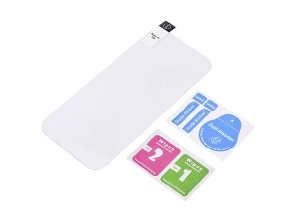 Renkforce RF-6615896, Apple, iPhone 16 Pro, Slagbestandig, Ripebestandig, Gjennomsiktig, 1 stykker
