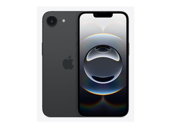 Apple iPhone 16e - 5G smartphone - dobbelt-SIM / Internminne 128 GB - OLED-display - 6.1" - 2532 x 1170 piksler - rear camera 48 MP - front camera 12