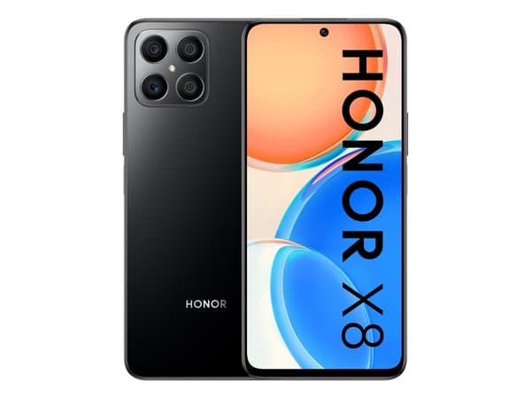 Honor X8C - Smarttelefon - dobbelt-SIM - RAM 8 GB / Internminne 256 GB Sort