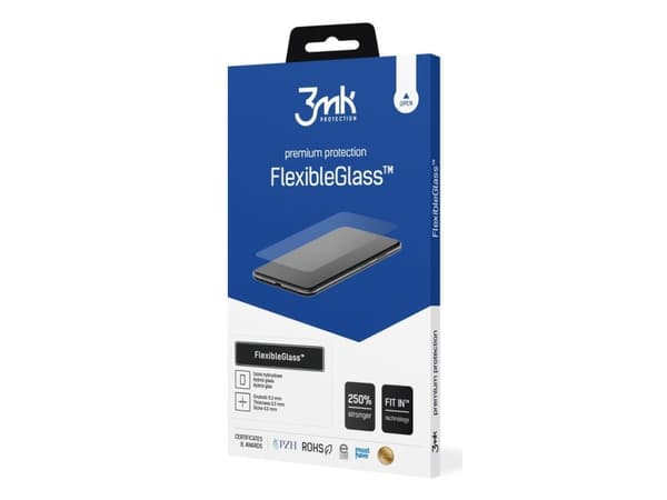 3MK FlexibleGlass, Samsung, Galaxy Tab S10 Plus, Krocksäker, Reptålig, Splitterskyddad, Transparent, 1 styck