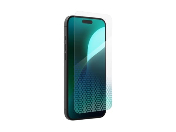 ZAGG InvisibleShield Glass XTR4 grafeninis apsauginis stiklas su Melyna šviesos filtru, skirtas iPhone 15 Plus / 16 Plus