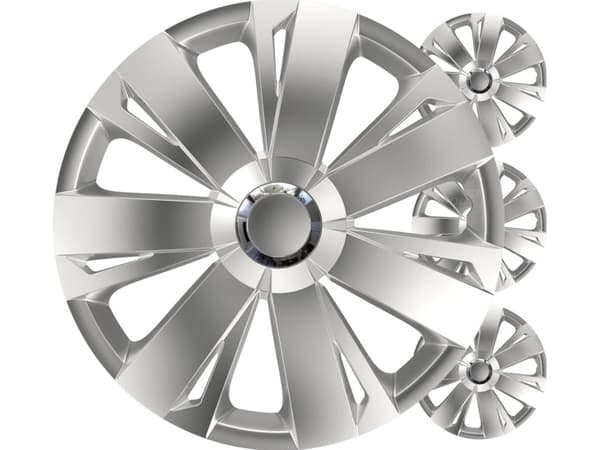 Versaco Car Hubs 4kpl Energy Set, hopea 16" laatikko