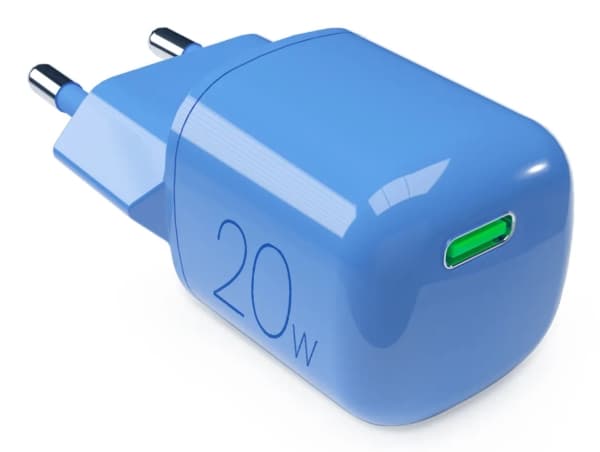 PURO PUFCMTCUSBC20WGBLUE, Innendørs, AC, 12 V, Blå Blå