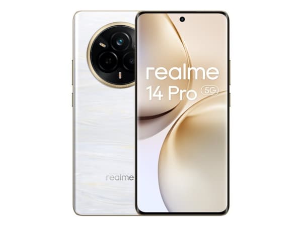 realme 14 Pro 5G, 17,2 cm (6.77"), 8 GB, 256 GB, 50 MP, Android 15, Vit