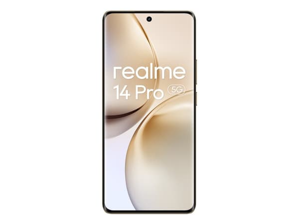 realme 14 Pro 5G, 17,2 cm (6,77"), 8 GB, 256 GB, 50 MP, Android 15, hvit Hvit