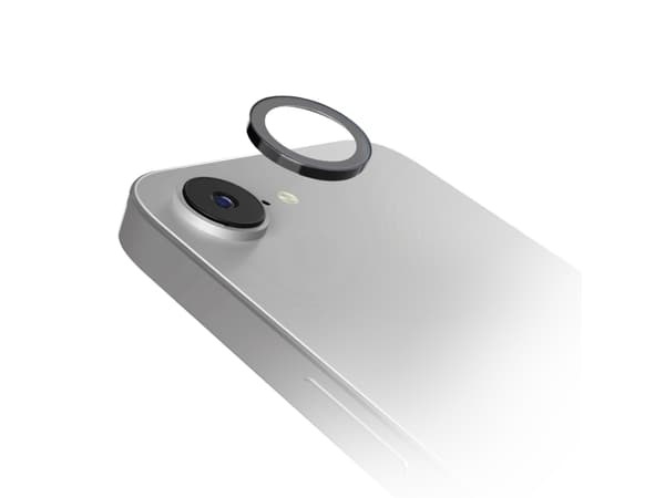 SBS TESINCAMGLIPSE25, Apple, iPhone SE 2025, Støtbestandig, Ripebestandig, Sort, Gjennomsiktig, 1 stykker