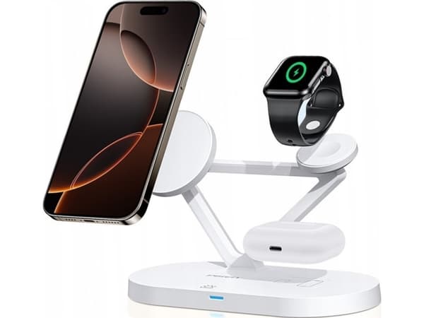 Tech-Protect wireless charger A41 3in1 QI15W, white