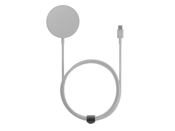 Native Union SnapStand Qi2 trådløs lader - 15W Qi2 trådløs lader med MagSafe-kompatibelt stativ (sandstein)