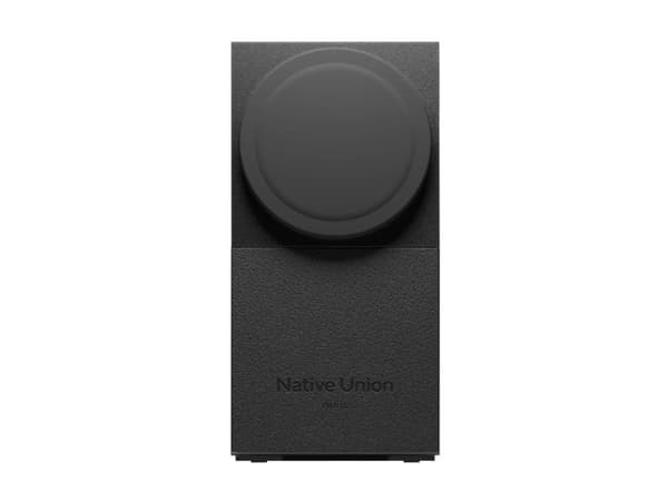 Native Union Rise 3-i-1 INT Qi2 trådløs lader - 15W Qi2 trådløs lader for tre enheter som er kompatible med MagSafe, adapter og EU og UK plugger i, d