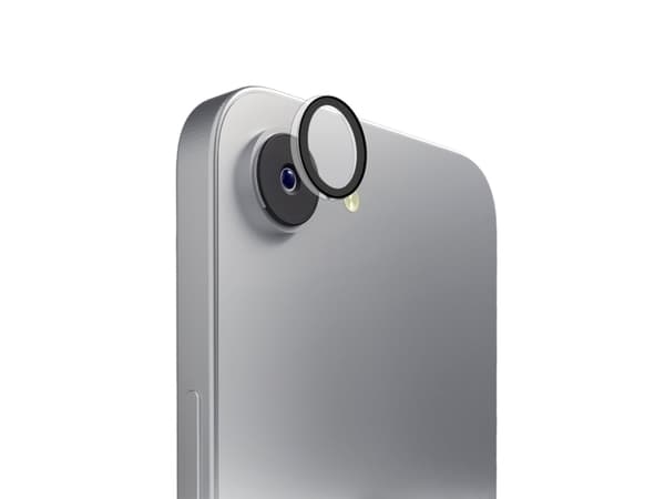 Puro enkeltkameralinse herdet glass for iPhone 16e kameralinser