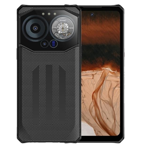Rugged smartphone, 8GB RAM, 256GB lagerplads,Sort 8 GB 256 GB