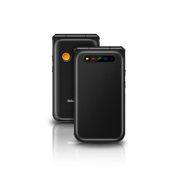 Mobiltelefon för seniorer Daewoo 2,8" Svart