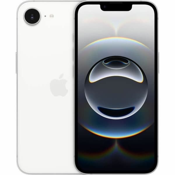 Smartphone Apple iPhone 16e 6,1" 128 GB Hvid Hvid