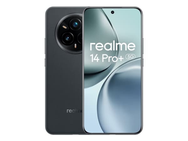 realme 14 Pro+ 5G, 17,4 cm (6,83"), 12 Gt, 512 Gt, 50 MP, Android 15, harmaa