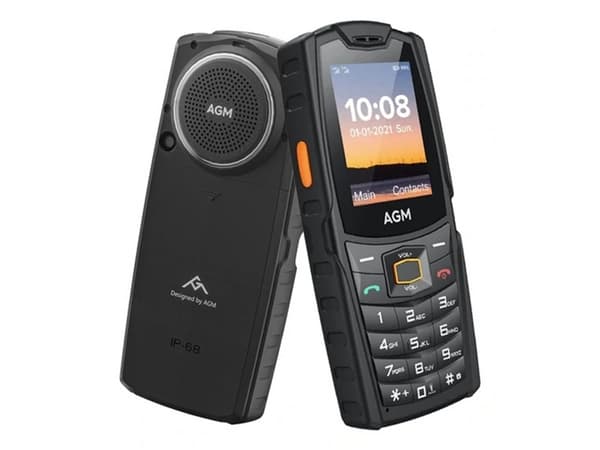 AGM MOBILE M6 4G Outdoor (uten strømadapter) Sort