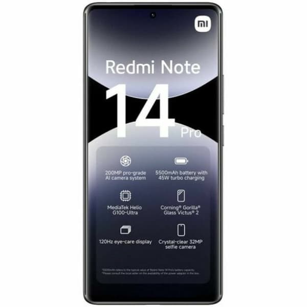 Smartphone Xiaomi 6,67" 8 GB RAM 256 GB Svart