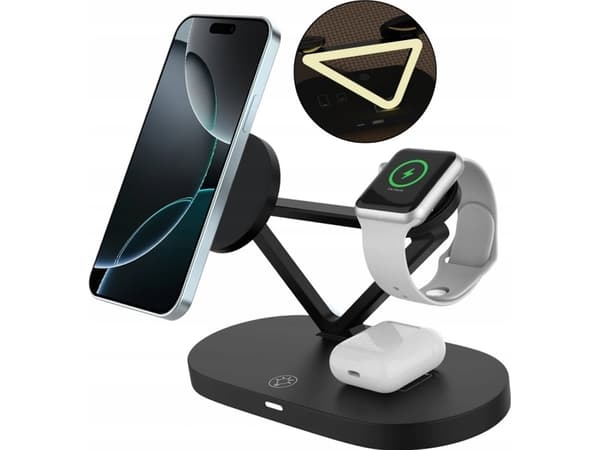 Tech-Protect wireless charger A41 3in1 QI15W, black