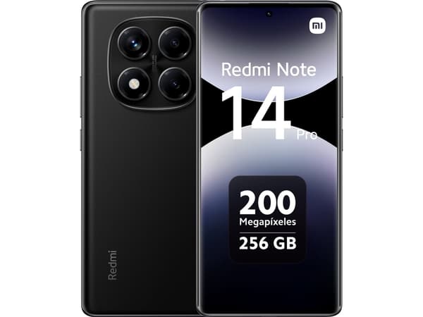 Xiaomi Redmi Note 14 Pro 16,9 cm (6,67&quot;) Dual SIM 4G USB Type-C 12 GB 512 GB 5500 mAh Svart Sort