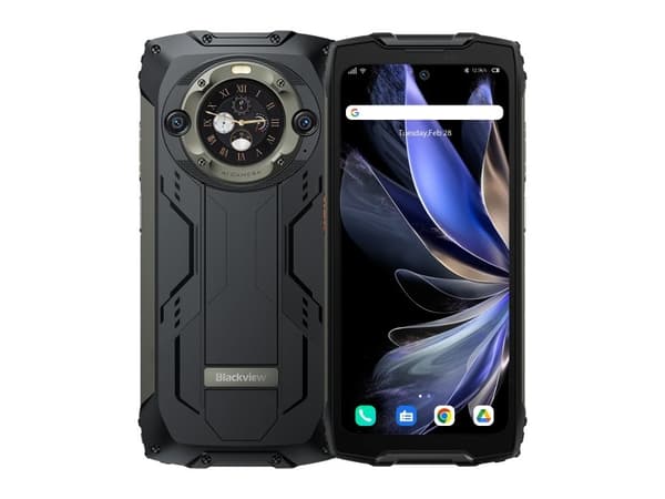 Blackview BV9300 Pro 15080 mAh 12/256 Älypuhelin Musta