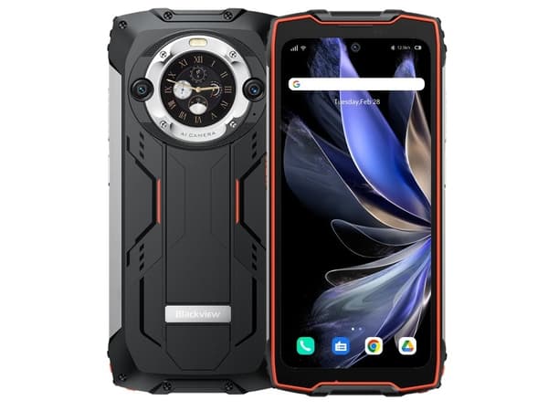 Blackview BV9300 Pro 12/256 GB smarttelefon svart og oransje (BV9300Pro-OE/CHOUT/BV)