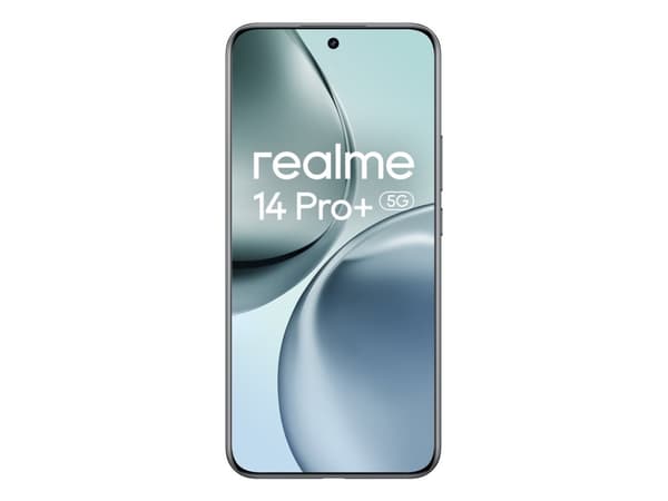 realme 14 Pro+ 5G, 17,4 cm (6.83"), 12 GB, 512 GB, 50 MP, Android 15, Grå Grå