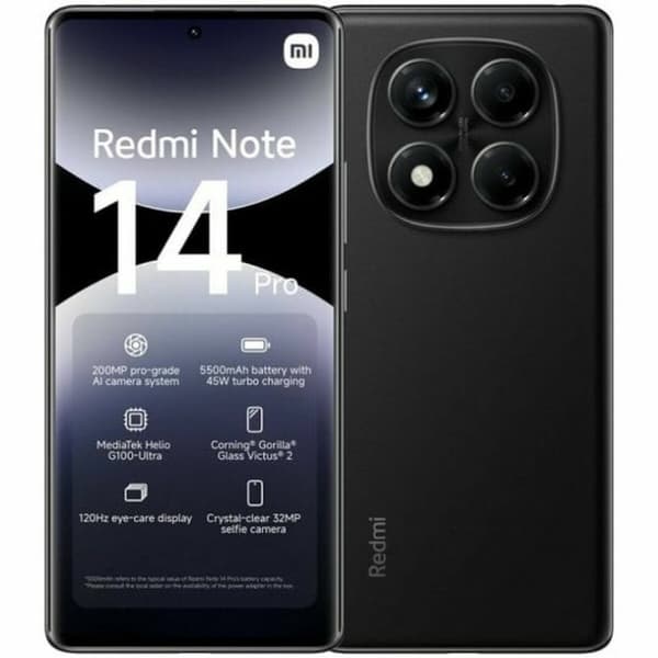 Smartphone Xiaomi 6,67" 8 GB RAM 256 GB Svart Svart