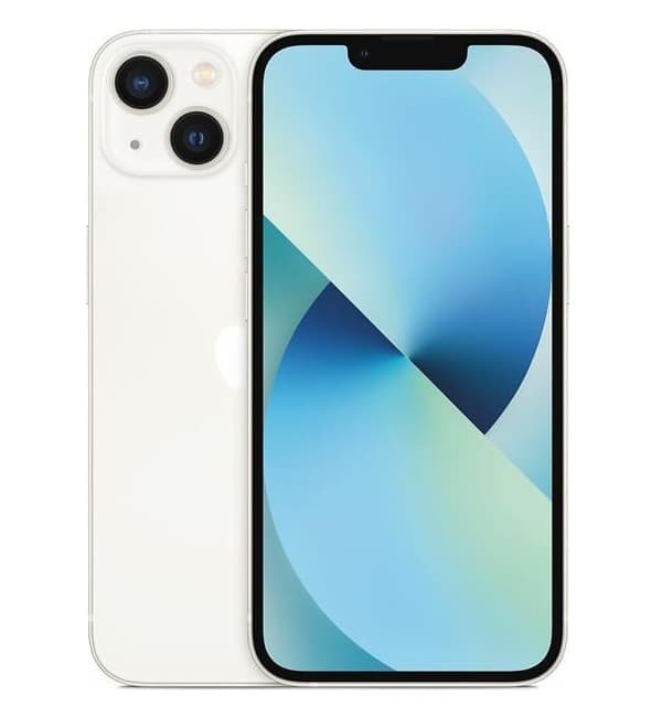 Apple iPhone 13 128GB White Grade A+ (Refurbished) Vit