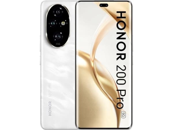 Honor 200 Pro - 5G pekskärmsmobil - dual-SIM - RAM 12 GB / Internminne 512 GB - OLED-skärm - 6.78" - 2700 x 1224 pixlar (120 Hz) - 3 st. bakre kamero