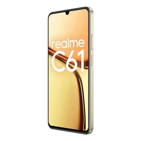 Smartphone Realme C61 6,74" Unisoc 6 GB RAM 128 GB Gyllene