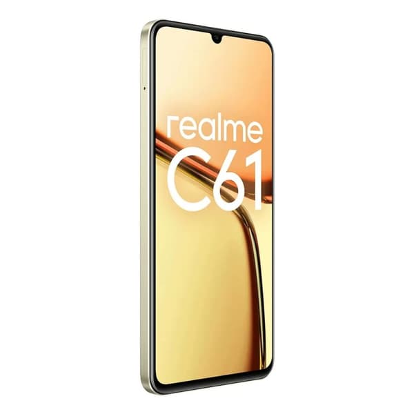 Smartphone Realme C61 6,74" Unisoc 6 GB RAM 128 GB Gyllene